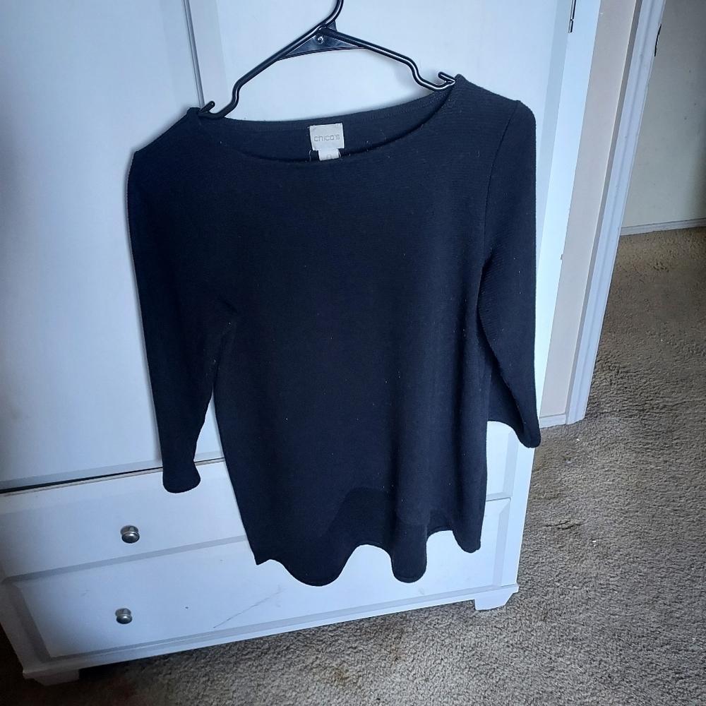 Chicos size 0 high low shirt